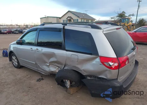 2007 Toyota Sienna Le z USA, uszkodzony, nr VIN 5TDZK23C07S024048